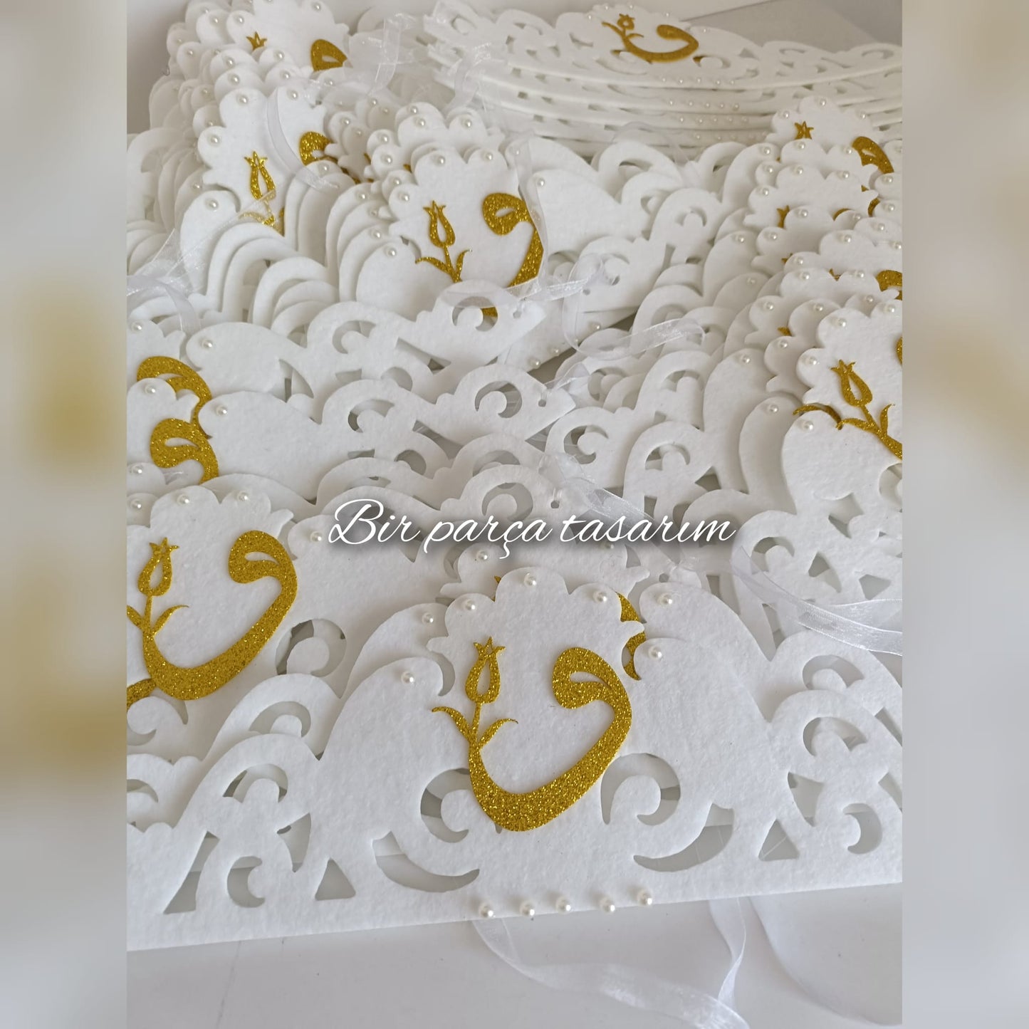 Felt Quran Crown with Vav Motif
